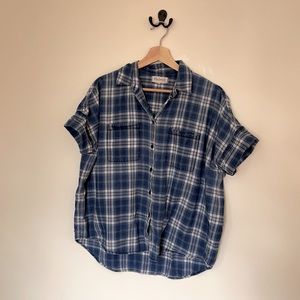 Madewell Plaid Courier Shirt